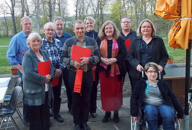 SPD-Sondershausen ehrte langj&auml;hrige Mitglieder (Foto: SPD)