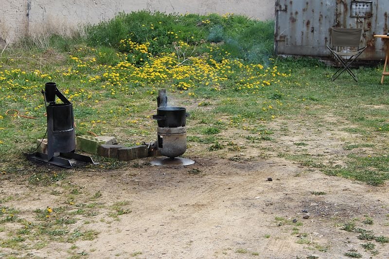 Berka in Flammen? (Foto: Karl-Heinz Herrmann)