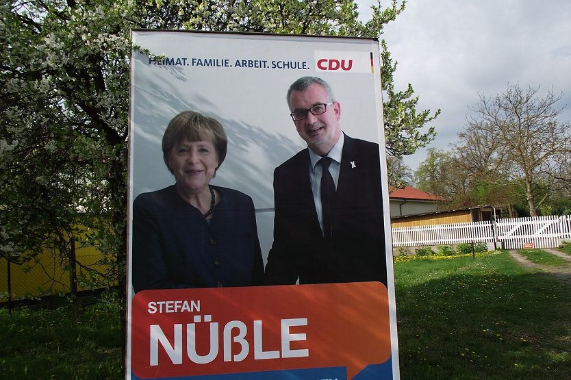 CDU-Wahlplakat (Foto: Kurt Frank)