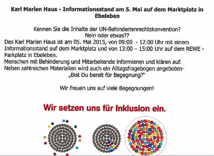 Inklusion (Foto: Karl-Marien-Haus)