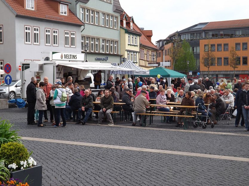 Gut besucht war der Untermarkt am Tag der Arbeit. (Foto: Foto: Mix)