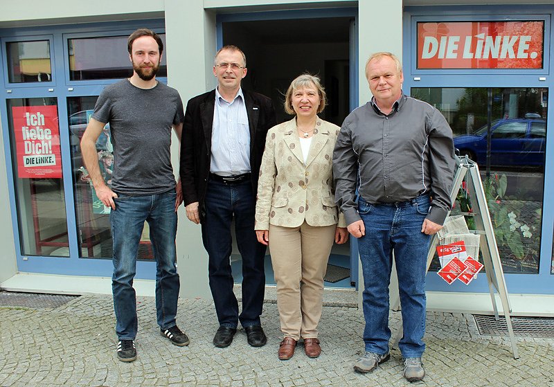 Die Linke jetzt mit neuem alten Wahlkreisb&uuml;ro (Foto: Karl-Heinz Herrmann)