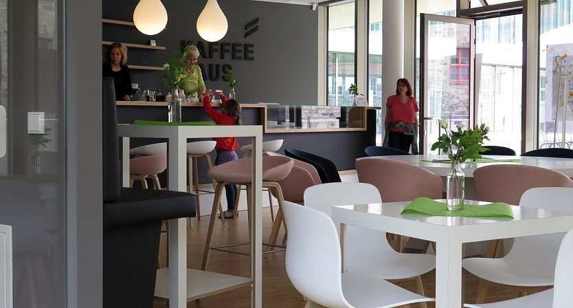 Tempor&auml;r hatte auch das Kaffee-Haus ge&ouml;ffnet. Einen Betreiber gibt es noch nicht. (Foto: nnz)
