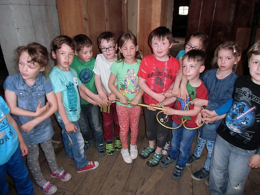 Vorschulkinder auf Abschlussfahrt (Foto: Kindervilla Bad Frankenhausen) Vorschulkinder auf Abschlussfahrt (Foto: Kindervilla Bad Frankenhausen)
