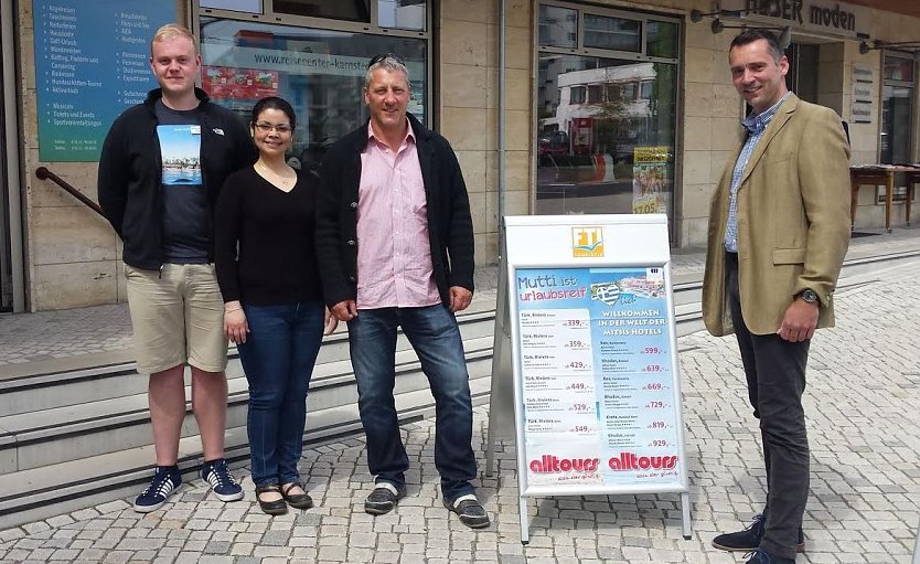 Neues NUV-Mitglied begr&uuml;&szlig;t (Foto: NUV)