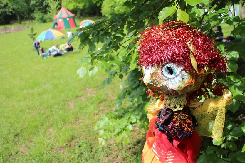 Viel zauberhaftes gab es im Park Hohenrode zu entdecken (Foto: Angelo Glashagel)
