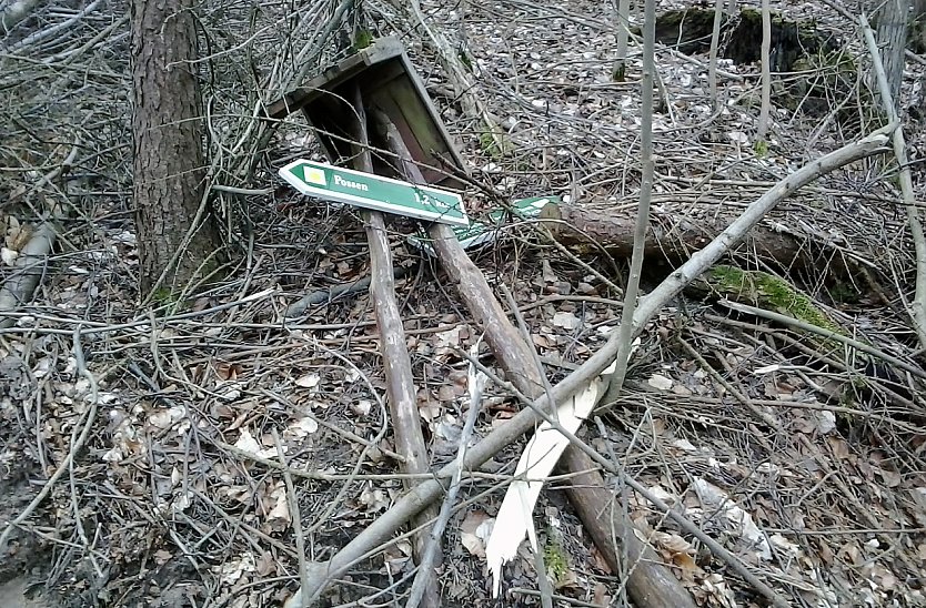 Wegewart besser erreichbar (Foto: Karl-Heinz Herrmann)