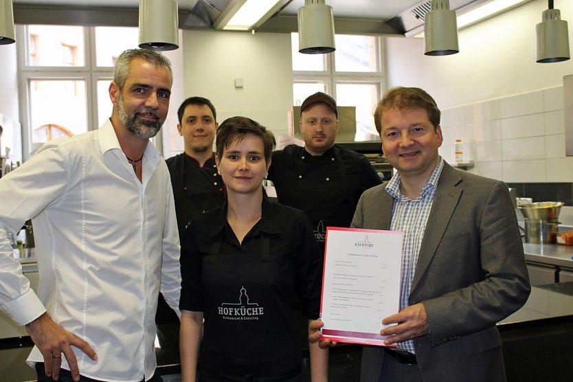 Spanisch in der "Hofk&uuml;che" (Foto: Karl-Heinz Herrmann)