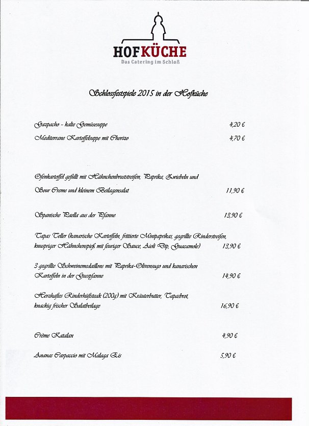 Spanisch in der "Hofk&uuml;che" (Foto: Karl-Heinz Herrmann)