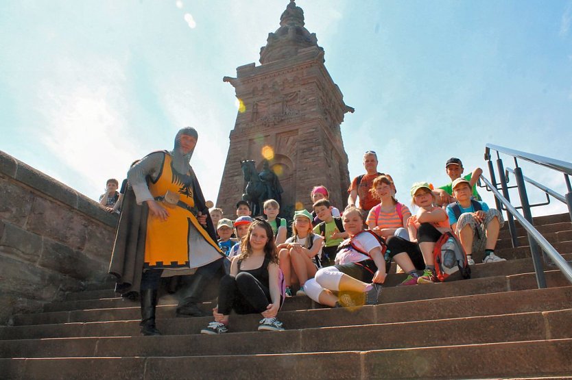 Gro&szlig;er Kindererlebnistag am Kyffh&auml;user-Denkmal (Foto: Stadtmarketing Bad Frankenhausen)