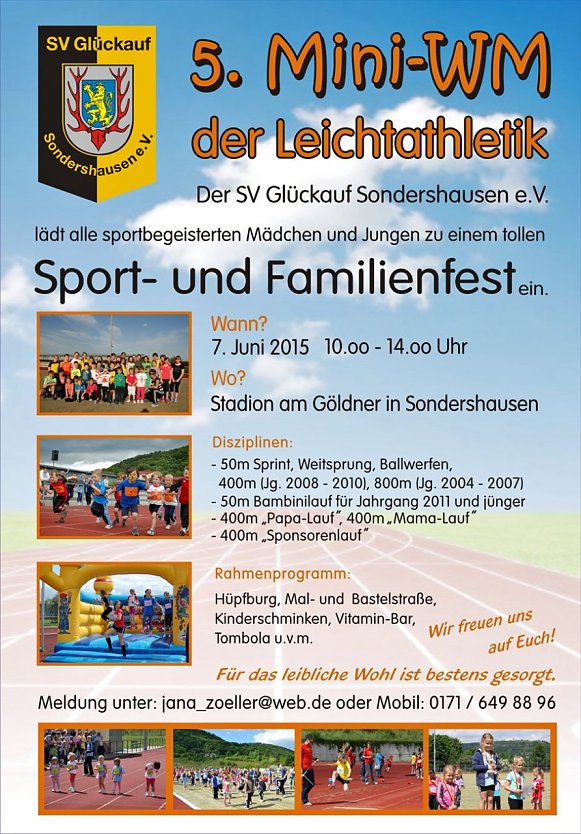 5. Mini-WM der Leichtathletik (Foto: Sv Gl&uuml;ckauf Sondershausen)