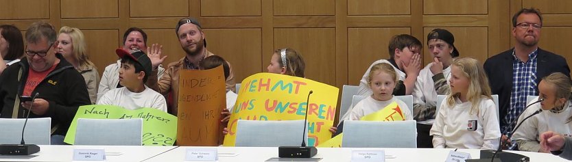 Protestler der Freien Tr&auml;ger (Foto: nnz)