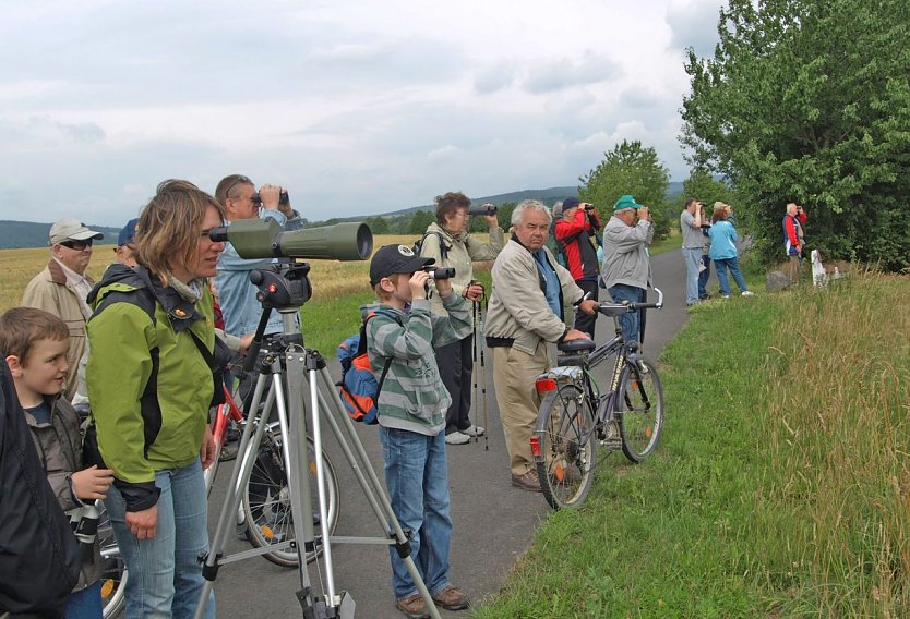 Viel zu sehen am langen Tag der Natur (Foto: NABU Th&uuml;ringen)