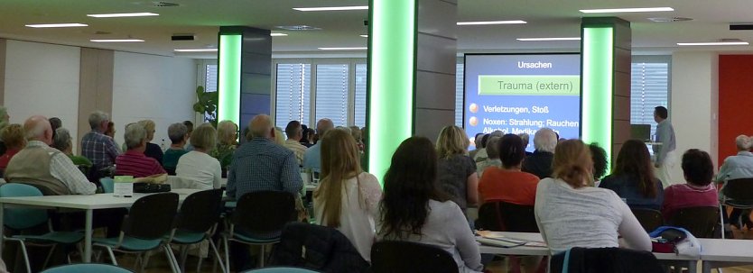 Vortrag zum "Grauen Star" (Foto: nnz)