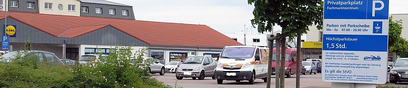 Privater Parkplatz (Foto: nnz)