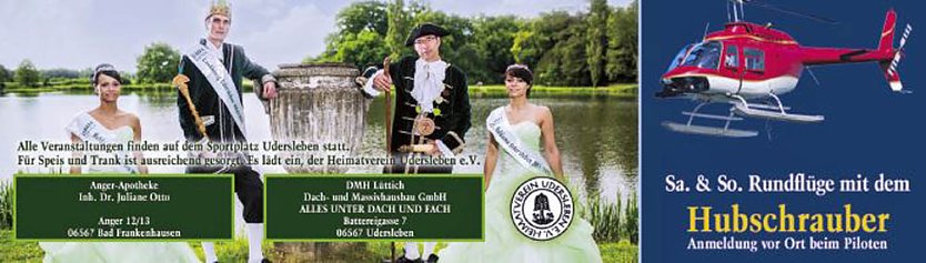 Programm zum 20. Lindenbl&uuml;tenfest (Foto: Privat)