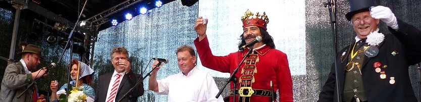 Es ist er&ouml;ffnet - das 47. Rolandsfest in Nordhausen (Foto: nnz)