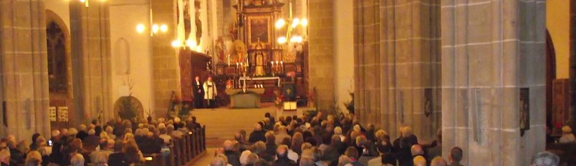 Hubertusmesse im Nordhäuser Dom (Foto: Kurt Frank) Hubertusmesse im Nordhäuser Dom (Foto: Kurt Frank)