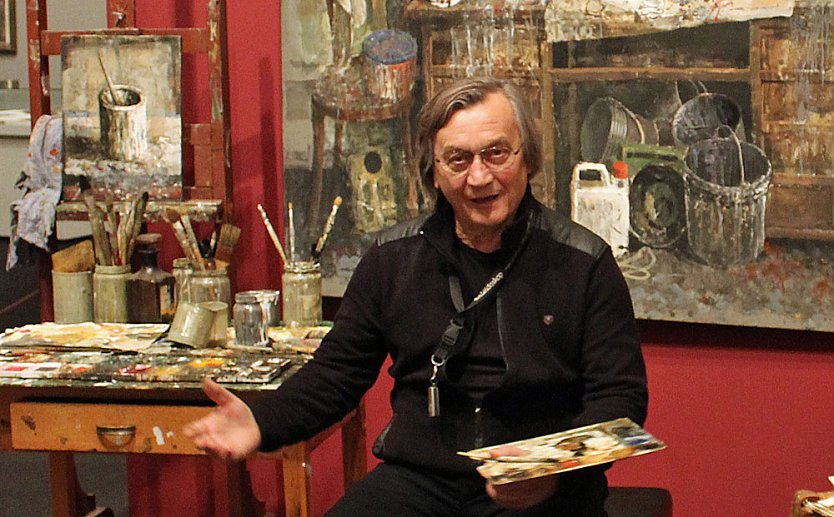 Bosnisches Fl&uuml;chtlingsleid in der Kunst (Foto: Karl-Heinz Herrmann)