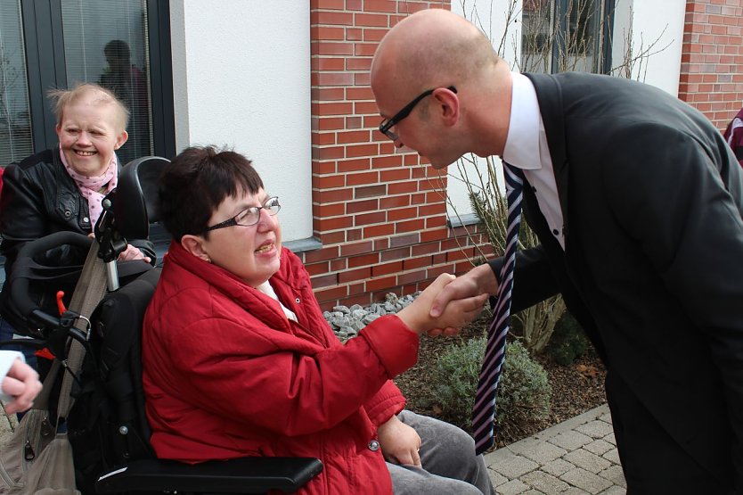 Begr&uuml;&szlig;ung (Foto: Gisela Reinhardt)