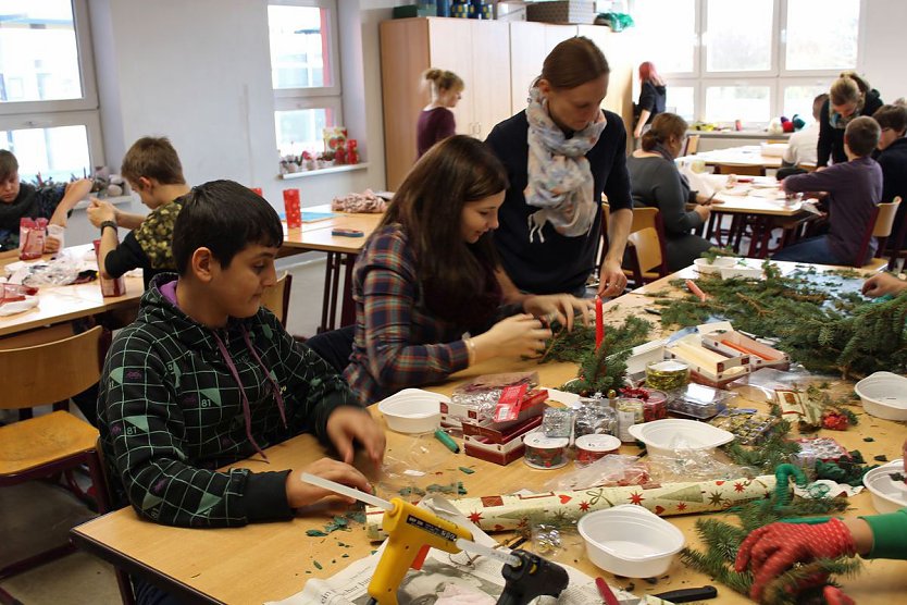 "Interkulturellen Aktionstag" an &Ouml;stertalschule (Foto: Karl-Heinz Herrmann)