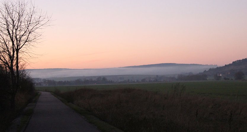 Der Nebel kriecht ins Tal (Foto: Der Nebel kriecht ins Tal)