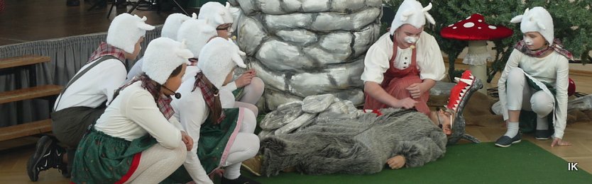 Der Wolf und die sieben Gei&szlig;lein (Foto: Ilka K&uuml;hn)