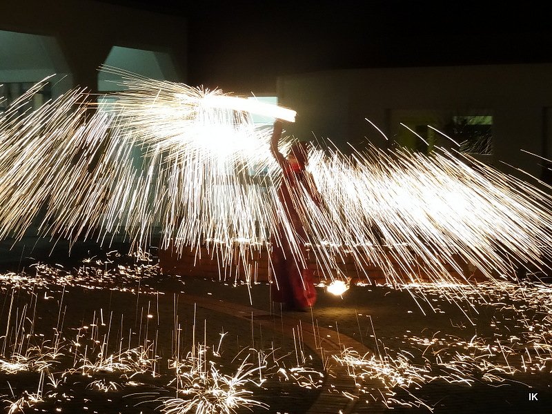 Feuershow (Foto: Ilka K&uuml;hn)