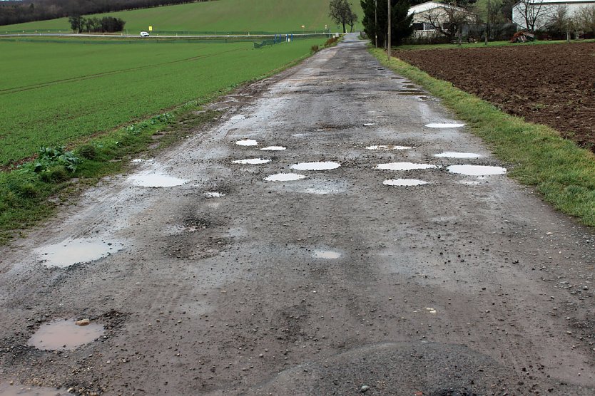 Instandsetzung der G&ouml;ldnerstra&szlig;e wegen Radweg? (Foto: Karl-Heinz Herrmann)