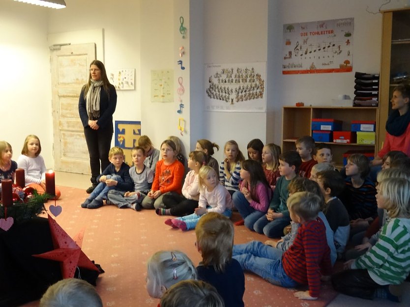 Pr&auml;sentation  (Foto: Ilka K&uuml;hn)