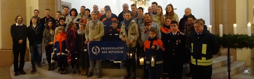 Friedenslicht (Foto: Ilka K&uuml;hn)