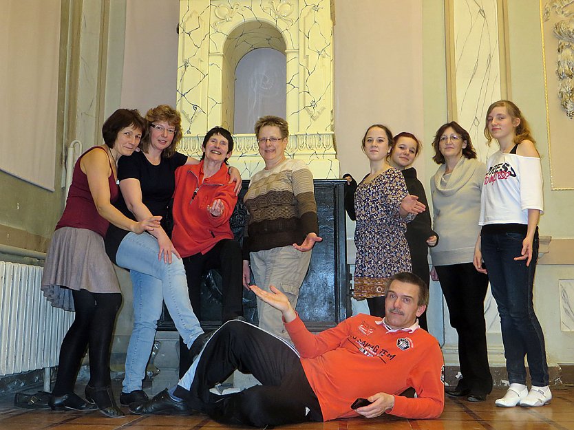 Tanztraining f&uuml;r die Schl&ouml;ssertage 2016 (Foto: Hannelore Kutscha)