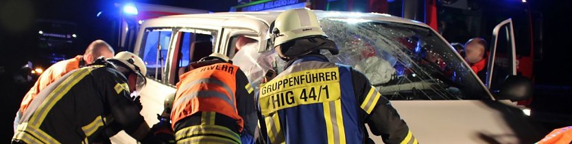 Unfall auf der A 38 (Foto: Feuerwehr Heiligenstadt)