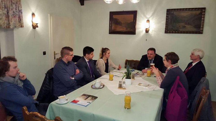 Klare Forderung zur Sitzung der Jungen Union (Foto: JU Kyffh&auml;userkreis)