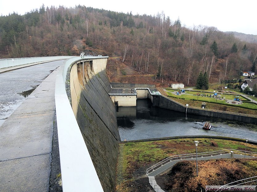 Peter Blei unterwegs: die Wendefurth Talsperre (Foto: Peter Blei)