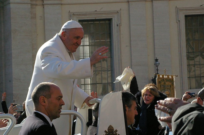 Papst Franziskus (Foto: Ilka K&uuml;hn)