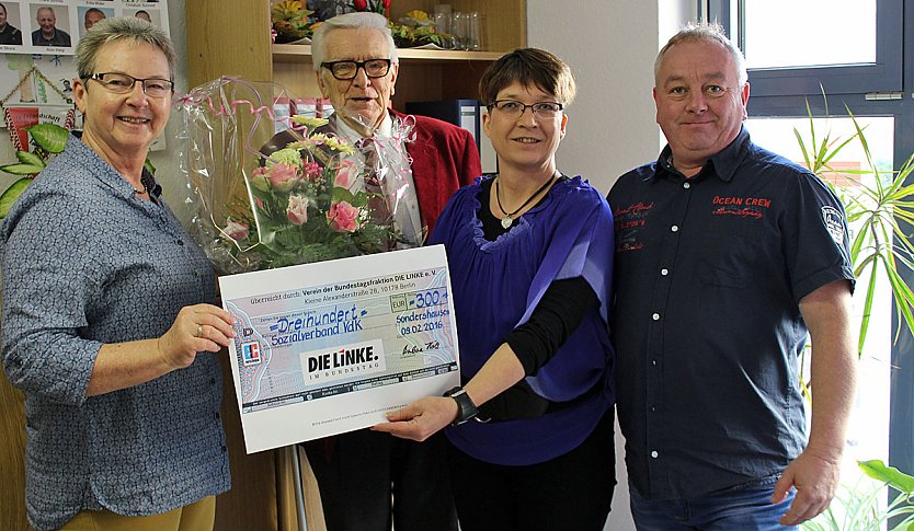 Spende f&uuml;r den VdK (Foto: Karl-Heinz Herrmann)