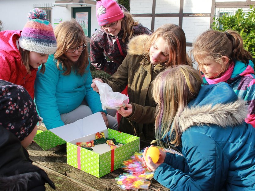 Auch ohne Schnee fand man zur Ferienfreizeit f&uuml;r M&auml;dchen beim Kreisjugendring genug spannendes zu tun (Foto: Kreisjugendring Nordhausen e.V.)