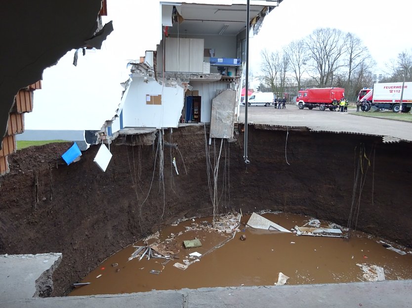 Der Blick in den Schlund (Foto: privat)