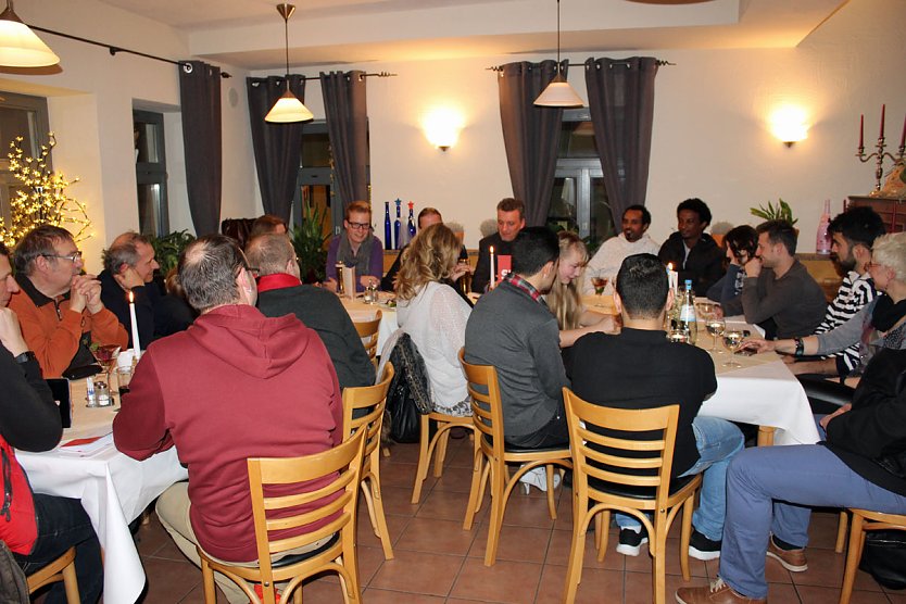SPD-Stammtisch im Zeichen der Asylpolitik (Foto: Karl-Heinz Herrmann)
