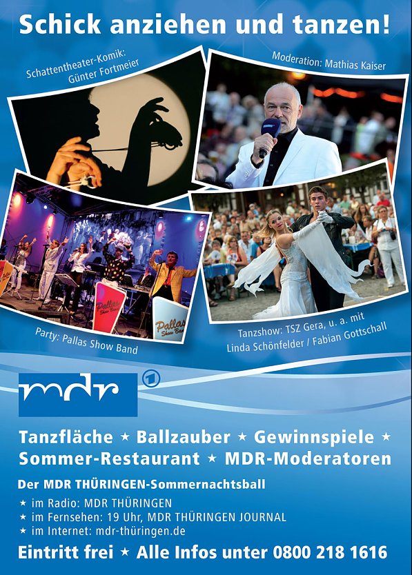 MDR THÜRINGEN – Sommernachtsball (Foto: MDR) MDR THÜRINGEN – Sommernachtsball (Foto: MDR)