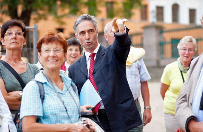 Öffentliche Stadtführung durch Sondershausen (Foto: Adrian Liebau) Öffentliche Stadtführung durch Sondershausen (Foto: Adrian Liebau)