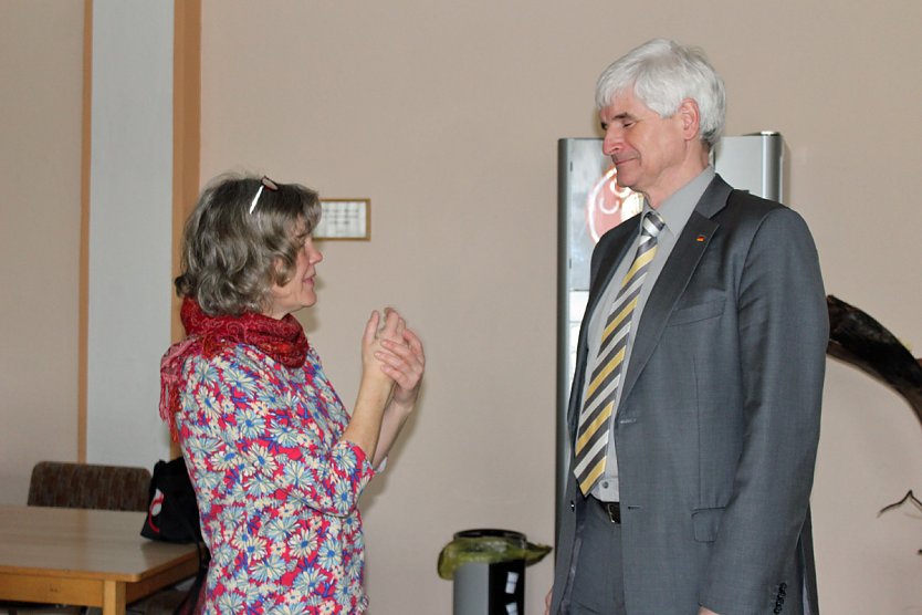 Selle bei Fl&uuml;chtlingen in Bad Frankenhausen (Foto: Karl-Heinz Herrmann)