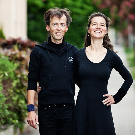 Mirjam und Wieland Meinhold. (Foto: Jens Hauspurg )