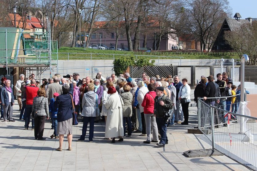 Massenandrang im Kurpark Bad Frankenhausen (Foto: Karl-Heinz Herrmann)
