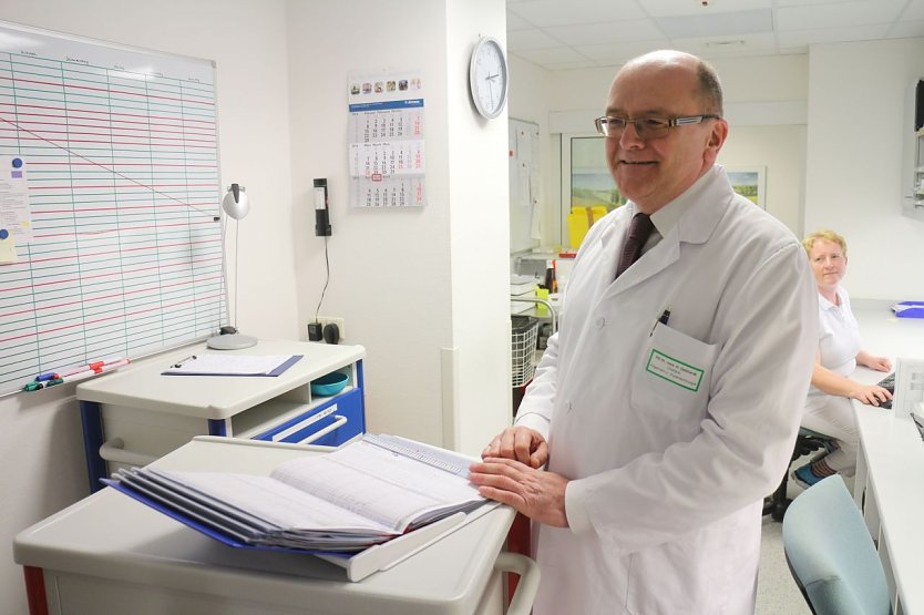 Dr. Johann Hinnerk Gebhardt ist neuer Chefarzt am S&uuml;dharz-Klinikum Nordhausen (Foto: Angelo Glashagel)