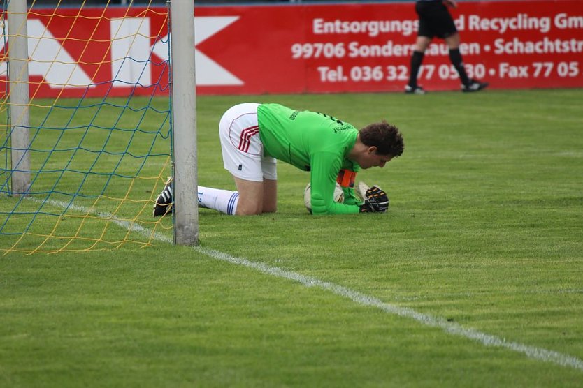 Eintracht Sondershausen mit neuem Trainer (Foto: Karl-Heinz Herrmann)