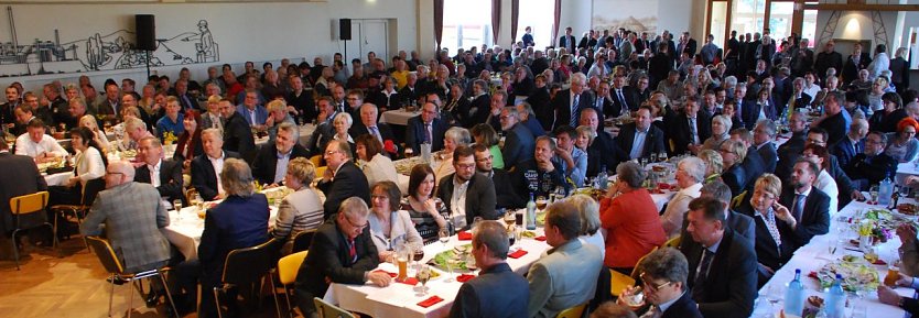 Alle Sitzpl&auml;tze waren zum Fr&uuml;hjahrstalk der SPD in Ahlsdorf vergeben. (Foto: Jochen Miche)