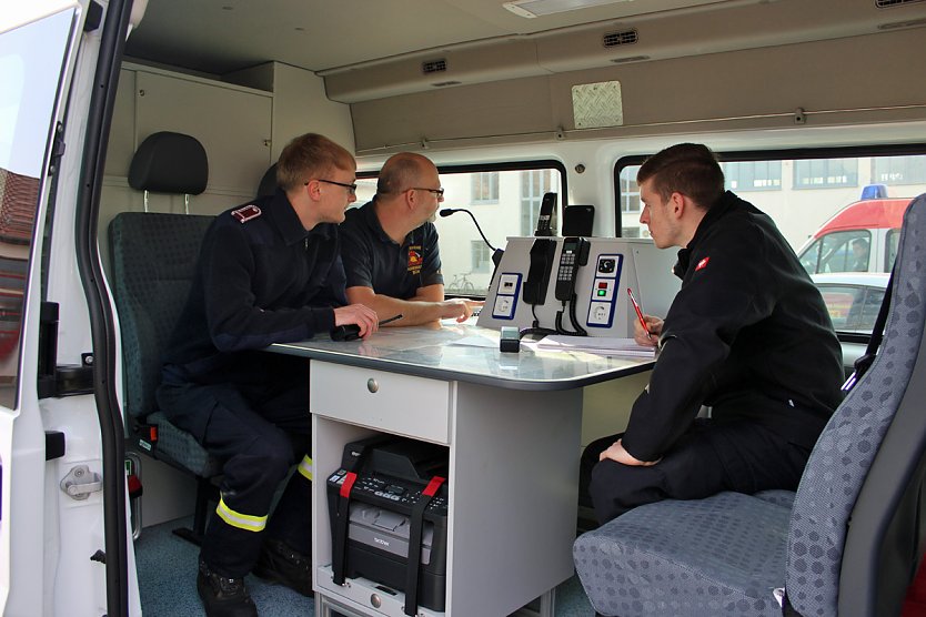Funksprechausbildung bei der Feuerwehr (Foto: Karl-Heinz Herrmann)