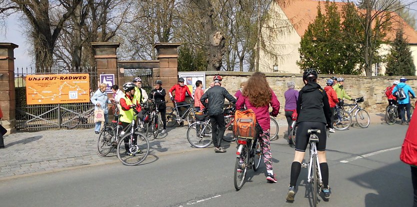 Er&ouml;ffnung der Fahrradsaison in Wiehe (Foto: Uta K&ouml;stler)
